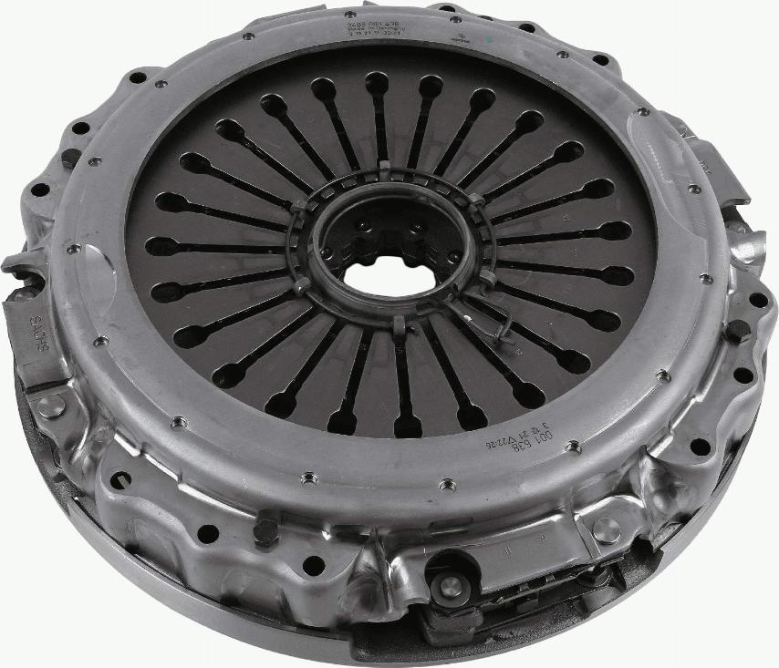 SACHS 3488 000 438 - Нажимной диск сцепления autodnr.net