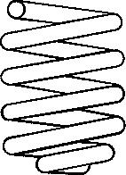 SACHS 997 500 - Пружина ходової частини autocars.com.ua