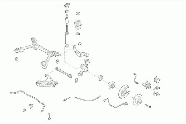 SACHS AUDI-A4B6-RS002 - Рульове управління autocars.com.ua