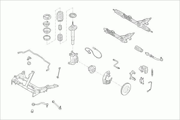 SACHS BMW-5-FS018 - Рулевое управление avtokuzovplus.com.ua