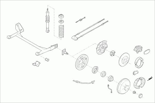 SACHS FORD-ESCOR-RS008 - Рулевое управление avtokuzovplus.com.ua