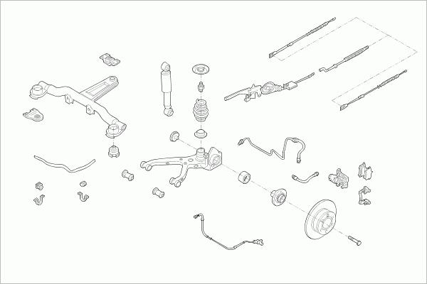 SACHS FORD-GALAX-RS004 - Рульове управління autocars.com.ua