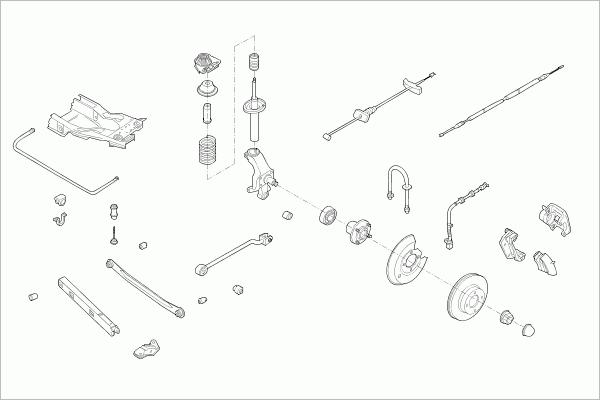 SACHS FORD-MONDE-RS021 - Рульове управління autocars.com.ua