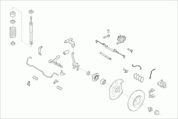 SACHS MERCE-C-KLA-FS009 - Рульове управління autocars.com.ua
