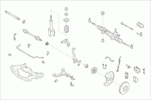 SACHS MERCE-E-KLA-FS001 - Рулевое управление avtokuzovplus.com.ua