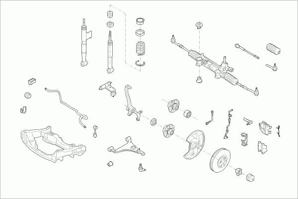 SACHS MERCE-E-KLA-FS007 - Рулевое управление avtokuzovplus.com.ua