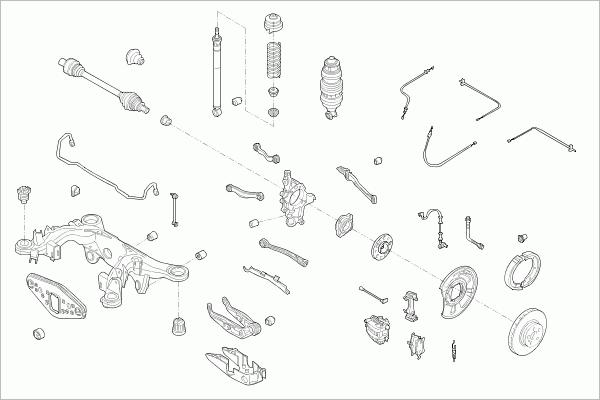 SACHS MERCE-E-KLA-RS014 - Рульове управління autocars.com.ua