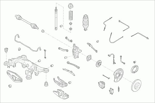 SACHS MERCE-E-KLA-RS019 - Рульове управління autocars.com.ua