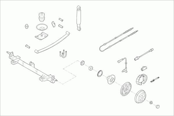 SACHS OPEL-KADET-RS014 - Рульове управління autocars.com.ua