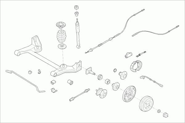 SACHS OPEL-VECTR-RS002 - Рульове управління autocars.com.ua