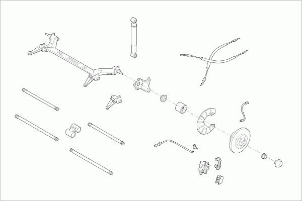 SACHS RENAU-CLIO-RS001 - Рульове управління autocars.com.ua