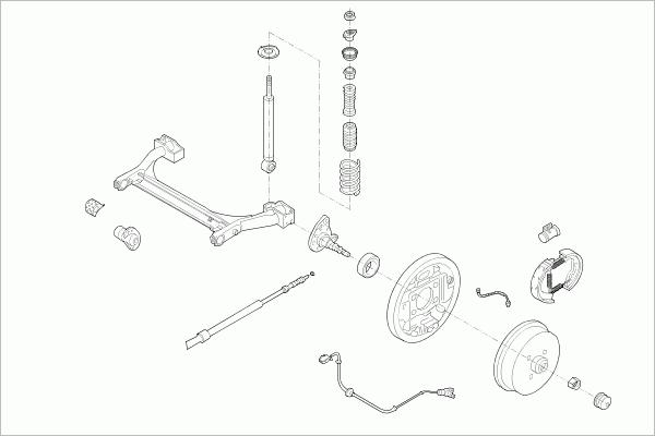 SACHS VW-PASSA-RS016 - Рульове управління autocars.com.ua