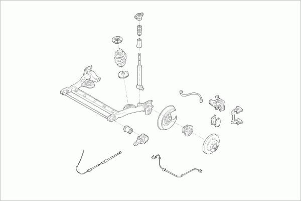 SACHS VW-PASSA-RS025 - Рульове управління autocars.com.ua