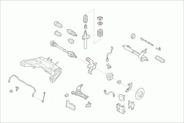 SACHS VW-POLO-FS039 - Рулевое управление avtokuzovplus.com.ua