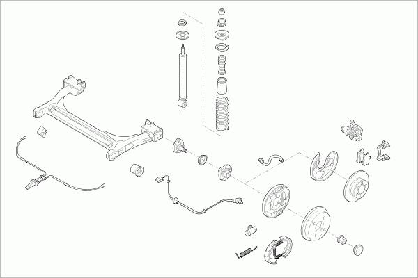 SACHS VW-POLO-RS016 - Рульове управління autocars.com.ua