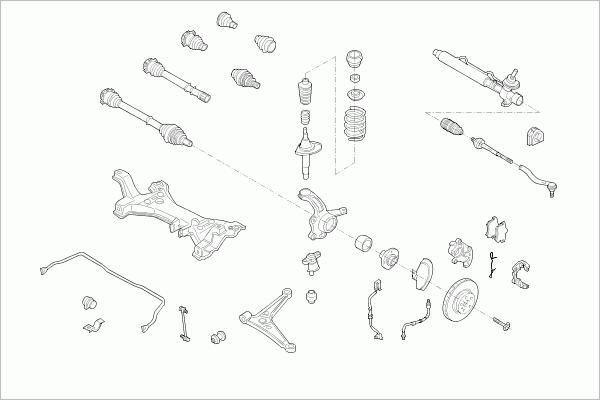SACHS VW-SHARA-FS006 - Рульове управління autocars.com.ua