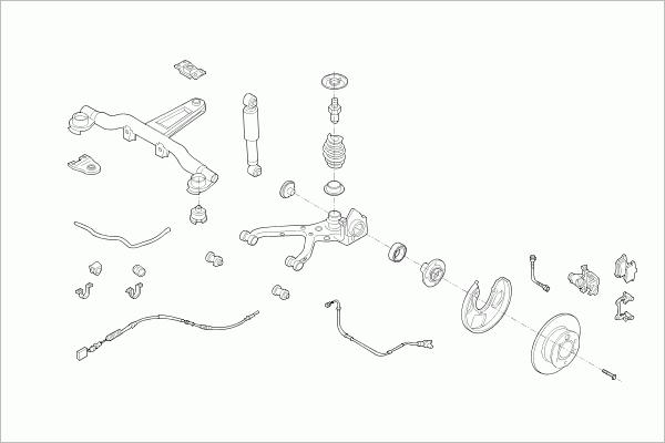 SACHS VW-SHARA-RS002 - Рульове управління autocars.com.ua