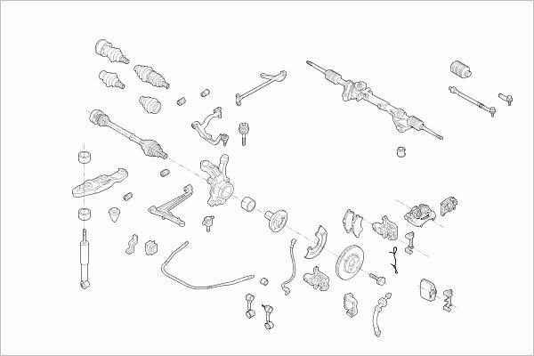 SACHS VW-TRANS-FS005 - Рульове управління autocars.com.ua