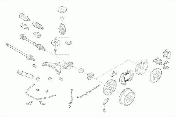 SACHS VW-TRANS-RS002 - Рульове управління autocars.com.ua
