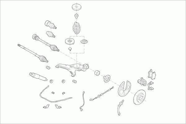 SACHS VW-TRANS-RS006 - Рульове управління autocars.com.ua