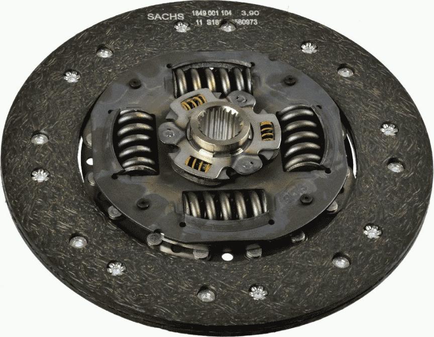 Sachs Performance 201862 366031 - Диск зчеплення autocars.com.ua