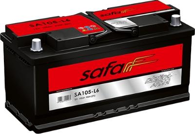 SAFA SA105-L6 - Стартерна акумуляторна батарея, АКБ autocars.com.ua