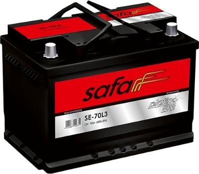 SAFA SE-70L3 - Стартерна акумуляторна батарея, АКБ autocars.com.ua