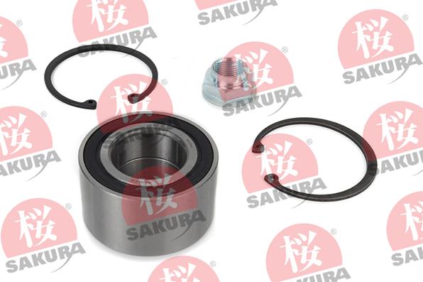 SAKURA 4107600 - Комплект підшипника маточини колеса autocars.com.ua