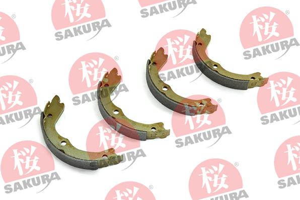 SAKURA 602-00-4021 - Комплект тормозов, ручник, парковка avtokuzovplus.com.ua