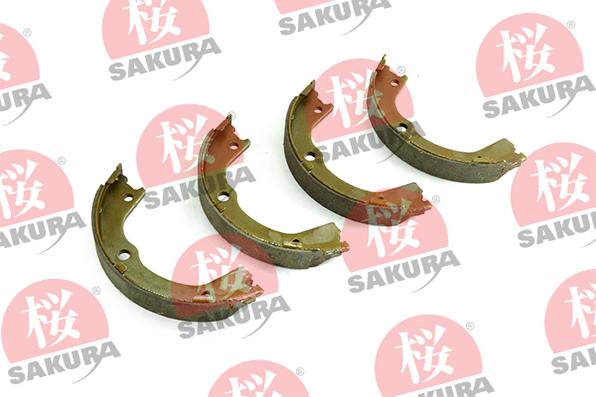 SAKURA 602-05-4622 - Комплект гальм, ручник, парковка autocars.com.ua