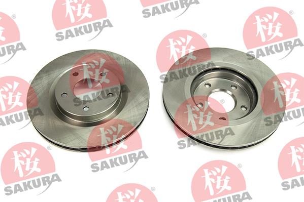 SAKURA 604-10-4005 - Тормозной диск avtokuzovplus.com.ua