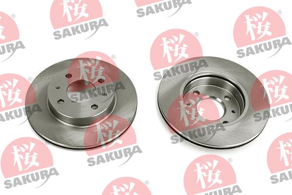 SAKURA 604-10-4020 - Тормозной диск avtokuzovplus.com.ua