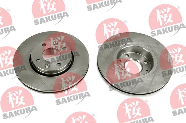 SAKURA 604-10-4065 - Тормозной диск avtokuzovplus.com.ua