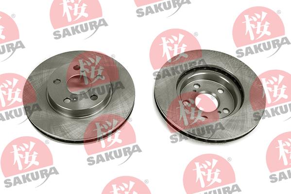 SAKURA 604-20-3840 - Тормозной диск avtokuzovplus.com.ua