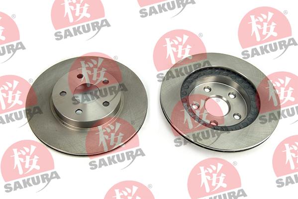 SAKURA 604-20-3910 - Тормозной диск avtokuzovplus.com.ua