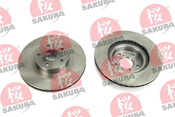 SAKURA 604-70-7600 - Тормозной диск avtokuzovplus.com.ua