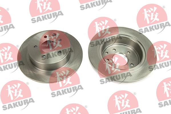 SAKURA 605-10-4112 - Тормозной диск avtokuzovplus.com.ua