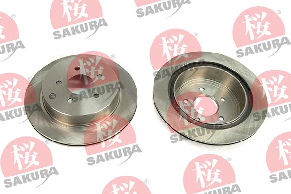 SAKURA 605-10-4115 - Тормозной диск avtokuzovplus.com.ua