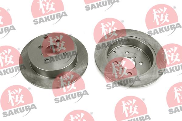 SAKURA 605-20-3713 - Тормозной диск avtokuzovplus.com.ua