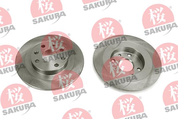 SAKURA 605-30-3535 - Тормозной диск avtokuzovplus.com.ua