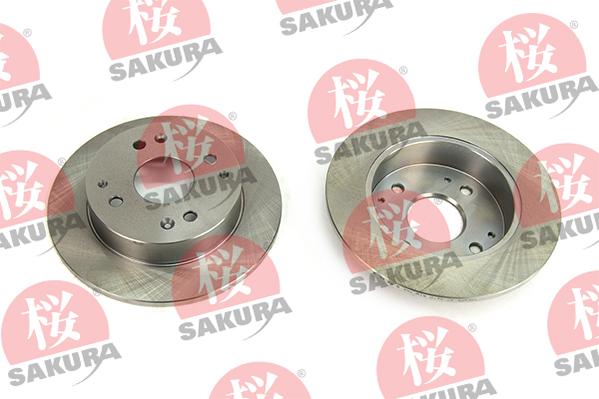 SAKURA 605-40-6610 - Тормозной диск avtokuzovplus.com.ua