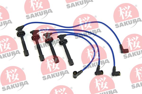 SAKURA 912-10-4080 SW - Комплект проводів запалювання autocars.com.ua