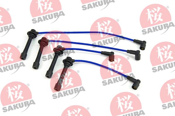 SAKURA 912-30-3600 SW - Комплект проводов зажигания autodnr.net