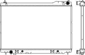 SAKURA Automotive 3251-1019 - Радиатор, охлаждение двигателя avtokuzovplus.com.ua