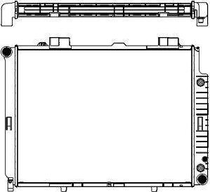 SAKURA Automotive 3311-1003 - Радиатор, охлаждение двигателя autodnr.net