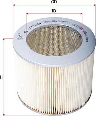 SAKURA Automotive A-1003 - Воздушный фильтр autodnr.net