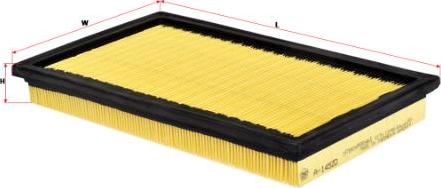 SAKURA Automotive A-14520 - Повітряний фільтр autocars.com.ua