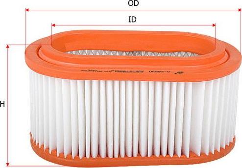 SAKURA Automotive A-28530 - Повітряний фільтр autocars.com.ua