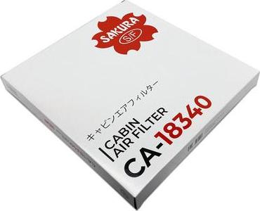 SAKURA Automotive CA-18340 - Фильтр воздуха в салоне autodnr.net