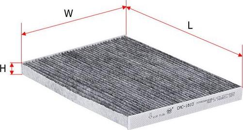 SAKURA Automotive CAC-1810 - Фильтр воздуха в салоне avtokuzovplus.com.ua